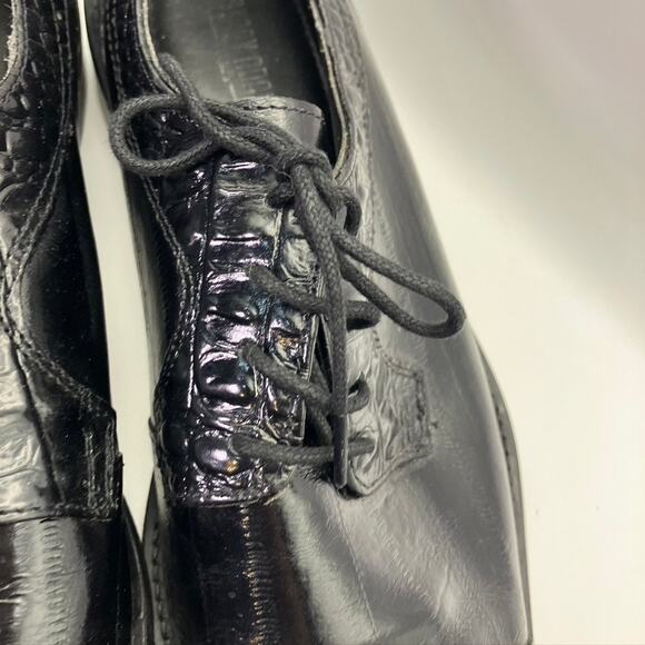 Stacy Adams Salido Black Cap Toe Lace Up‎ Dress Shoe Men\'s Size 10M Leather main image 8